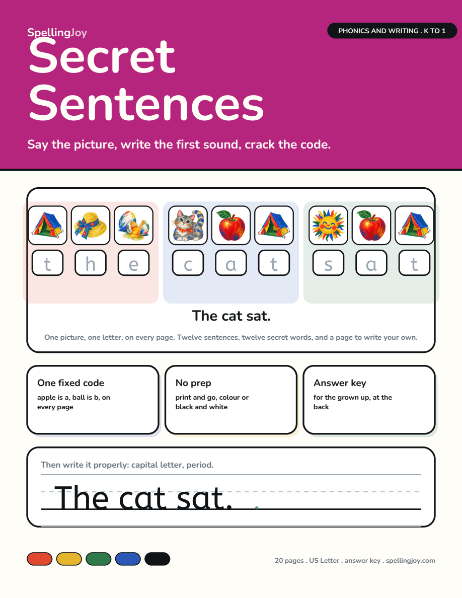 Secret Sentences cover